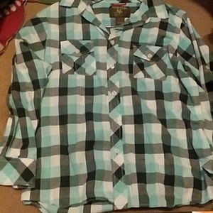 Plaid boys shirt